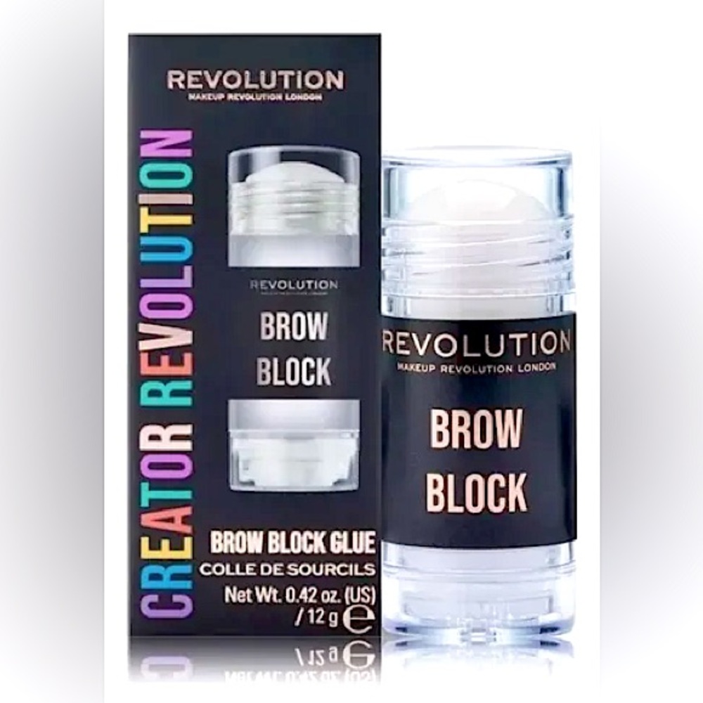 NIB New Sealed box REVOLUTION Brow Block Glue